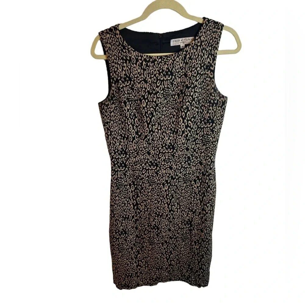 TRINA TURK ANIMAL PRINT DRESS